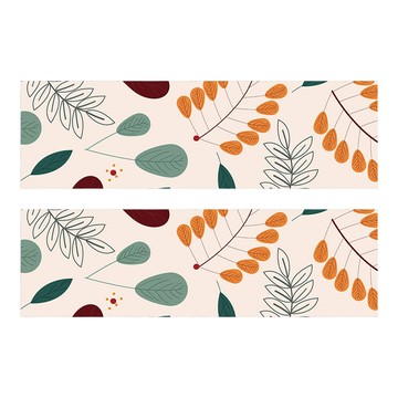 吸濕排汗運動毛巾  2條  秋風落葉