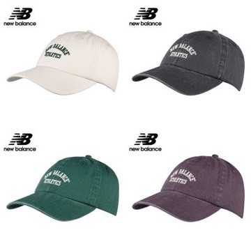 【New Balance】刺繡NB洗舊老帽/棒球帽_中性_(LAH43014LIN/LAH43014BK/LAH43014NWG/LAH43014PLN)