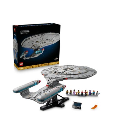 LEGO Icons 10356 Star Trek: U.S.S. Enterprise NCC-1701-D(星艦奇航記 太空飛船 玩具 禮物)