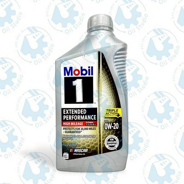 《油工坊》MOBIL 1 EP HIGH MILEAGE 0W20 全合成 高里程 耐用 946ml GF-6A