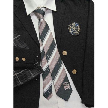 【潘特維拉】禁忌 JK領帶DK 學院風原創制服襯衫配飾小物裝飾日系