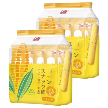 北田 玉米棒 玉米濃湯味  105g  2袋