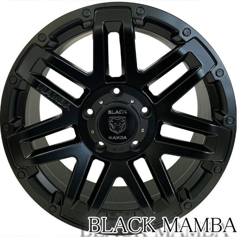 車検対応 ランクル200 ランクル100 Black Mamba BM7 20インチマッドタイヤホイールセット YOKOHAMA GEOLANDAR X-AT 285/55R20 33x12.50R20