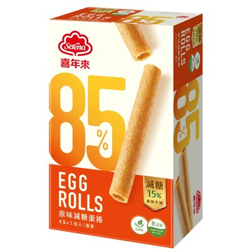 喜年來85原味減糖蛋捲經濟包