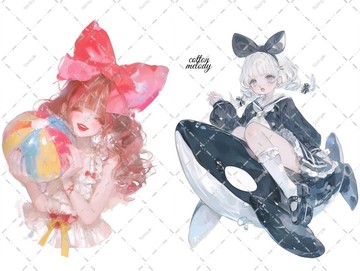 原創貼紙 no.6572 人物貼紙 原創貼紙 人物貼紙 女孩貼紙 原創人物貼紙