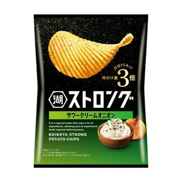 湖池屋酸奶洋蔥味波浪洋芋片