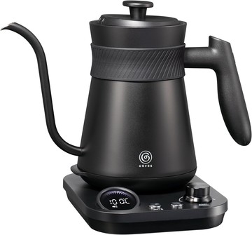 免運 日本 新款 Cores C380 熱水壺 咖啡 手沖壺 泡茶壺 0.8L 保溫30分 溫度顯示 溫度設定