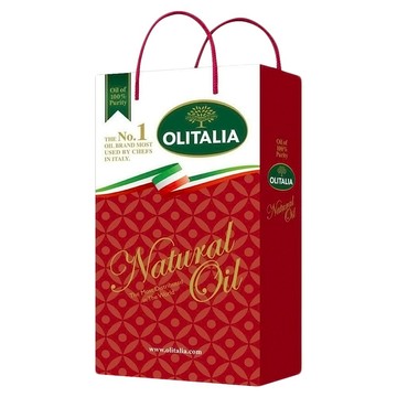 OLITALIA 奧利塔 純橄欖油2入禮盒 義大利原裝進口 適用於多種烹調方式 送禮自用兩相宜  1盒