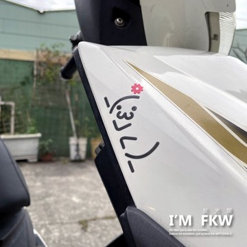 顏文字 系列 表情符號 可愛 防水車貼 反光貼紙 機車貼紙 汽車貼