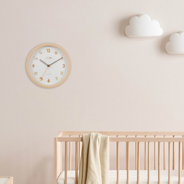 CarryPlus 我的手做麵包鋪靜音掛鐘 完美主義【U0270】