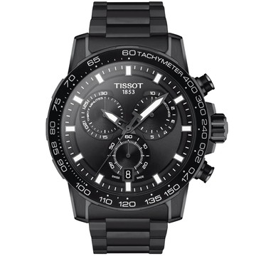 TISSOT 官方授權 SUPERSPORT CHRONO 三眼計時手錶/45.5mm/T1256173305100