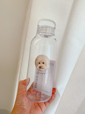 【Kinto WATER BOTTLE 輕水瓶 500ml】含一個單位似顏繪