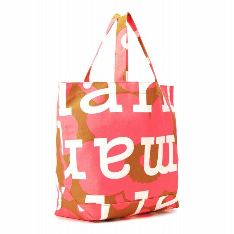 マリメッコ marimekko Ahkera Unikko Logo bag トートバッグ