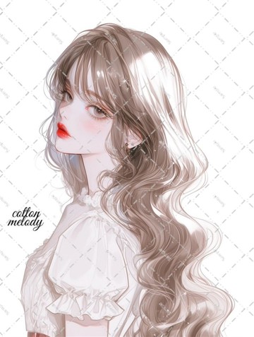 original sticker no.5760 人物貼紙 原創貼紙 人物貼紙 女孩貼紙 原創人物貼紙