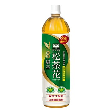 黑松茶花綠茶(無糖)  1230ml