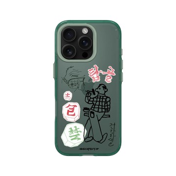 iPhone 16 Pro Clear 憂墨綠 - MUG CUP GUY - 首爾背影