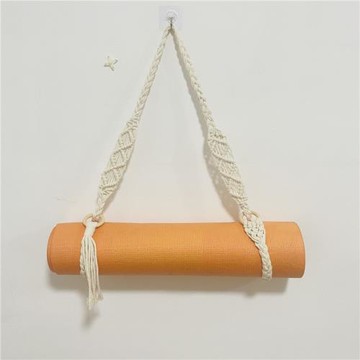 簡易手提瑜伽墊編織繩 手工編織 境外熱銷瑜伽墊配件