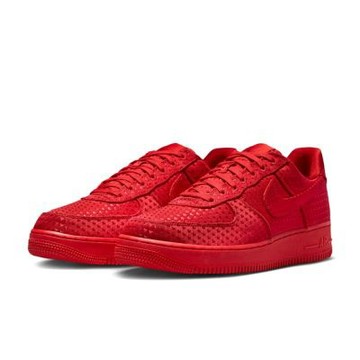 Nike Air Force 1 Low 情人節限定 大學紅 紡織鞋面 緩震 舒適 休閒鞋 男鞋 IB6836-600