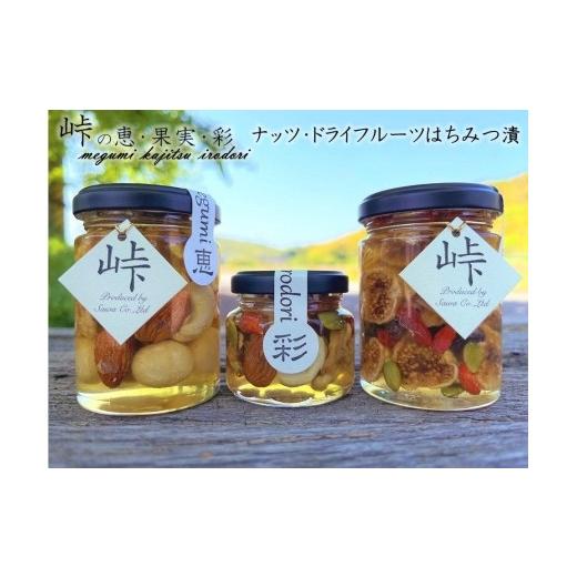 ふるさと納税 和歌山県 海南市 ナッツ・ドライフルーツの蜂蜜漬3種セット