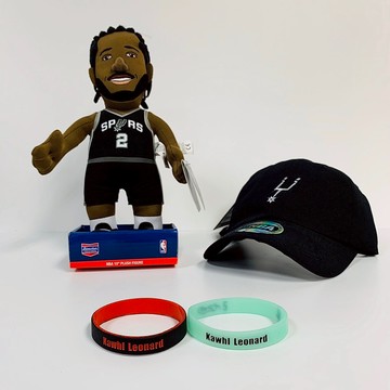 【毒】KAWHI LEONARD #2 可愛 卡哇伊 The Claw（巨爪）紀念手環套組【領券折222｜Cube卡+APP下單最高10%回饋】