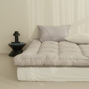 福爾摩斯生活 雙面薄款床墊  SS  冰灰色