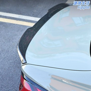 【PRO款定風翼】寶馬5系尾翼 寶馬改裝 汽車尾翼 定風翼 碳纖維尾翼 運動尾翼 適用於17-23年G30/G38 免打孔安裝 提升下壓力