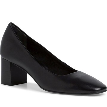 TAMARIS BLACK ELEGANT CLOSED PUMPS 黑色女款鞋子