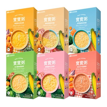 波堤寶寶 寶寶粥(多款可選)常溫粥(150gx5包|盒)