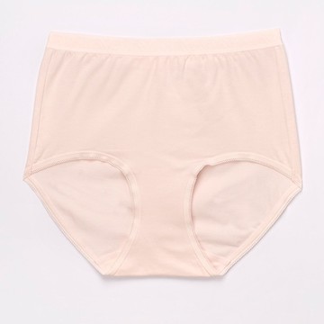 #【華歌爾】新伴蒂內褲 M-3L高腰三角款(淺粉紅)-V字剪裁-貼心設計-NS1123LP