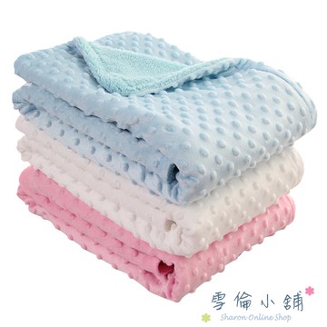 包巾嬰兒被泡泡毯 透氣親膚毛毯蓋毯冷氣毯 雪倫小舖