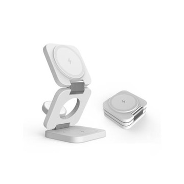 三合一折疊磁吸無線充適用蘋果ultra手表16Pro耳機apple iwatch9