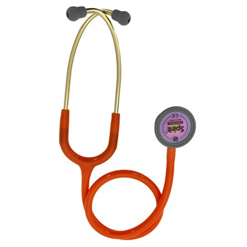 Spirit 精國 主治醫師 精國雙面聽診器 CK-S601PF/R 8號橘色  1個