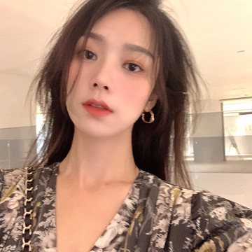 韓國金色圓圈耳環女純銀年新款潮氣質個性耳夾無耳洞復古耳飾