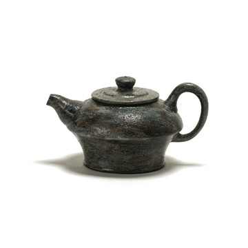 陶作坊│李啟彰轉折壺_彩釉_150ml