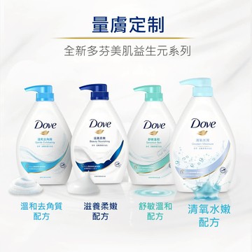 ✨知名品牌📦 多芬 Dove 沐浴乳  補充包 滋養柔嫩 / 舒敏溫和 / 清爽水嫩 580g  900g #丹丹悅生活