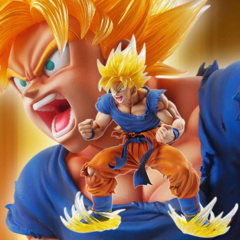 新品即納』{FIG}超像Artコレクション ドラゴンボール改 スーパーサイヤ人 孫悟空 Ver.2(クリアーヘアー版)再販 フィギュア  メディコス・エンタテインメント | LINEブランドカタログ