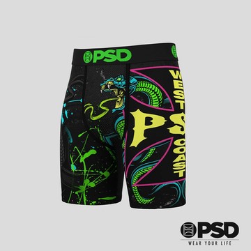 【PSDUnderwear官方旗艦店】RECREATION- 平口四角褲 -蛇戰驚心-綠色