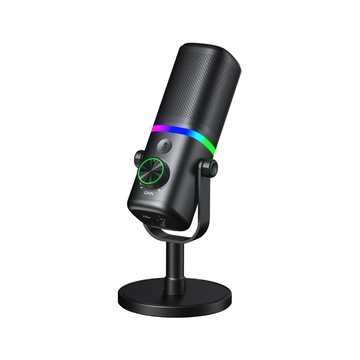DTAudio 【桌上型】動圈麥克風 USB/XLR雙模 電競遊戲麥克風 電腦直播麥克風 USB麥克風 桌上型麥克風 支架麥克風