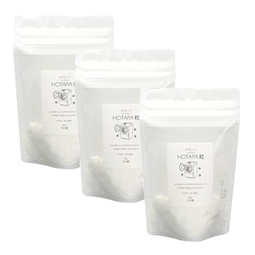 日本 HOTAPA - 日本製天然貝殼清潔錠(洗衣機用) (100顆/包(45g)*3包)