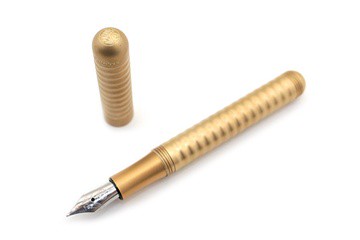 德國Kaweco Liliput利利普 迷你微型手帳型 Brass Wave Body黃銅波浪鋼筆