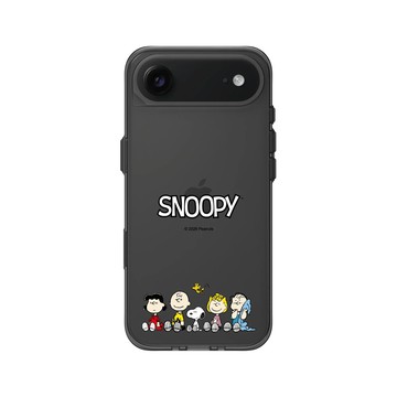 iPhone Air Clear (相機按鈕) 酷墨灰 - 史努比 Snoopy - 經典-Snoopy齊聚時光