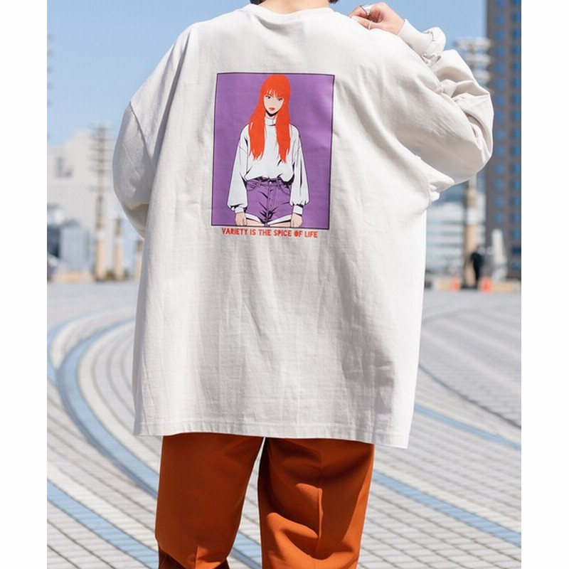 Kutir イラストレーターhimeコラボロンt Men トップス Tシャツ カットソー 通販 Lineポイント最大get Lineショッピング