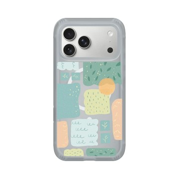 iPhone 17 Pro Max AirX 流變灰 - 花花草草 / Flowers & Plants - 森林幾何