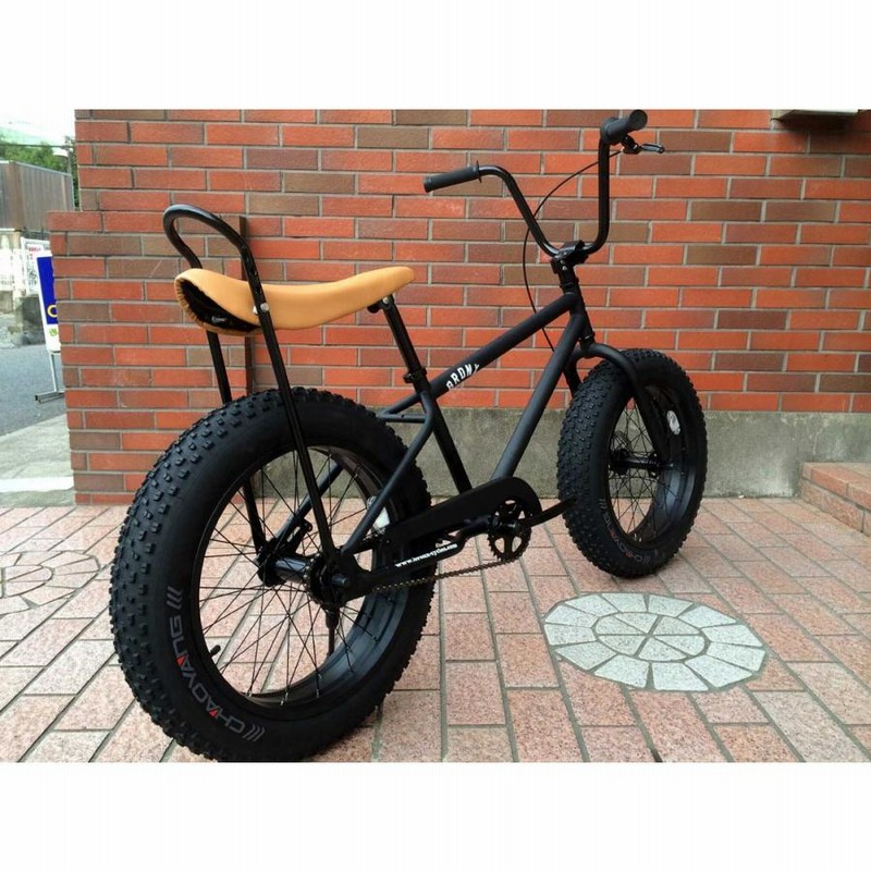 自転車 20BRONX-CUTOM MATTE BLACK シングルスピード ブロンクス