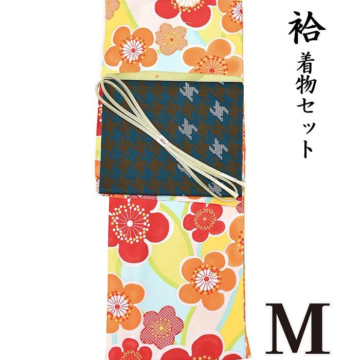 洗える着物＋洗える名古屋帯 正絹帯揚げ 正絹帯〆  as-1396 pngy200 appk896