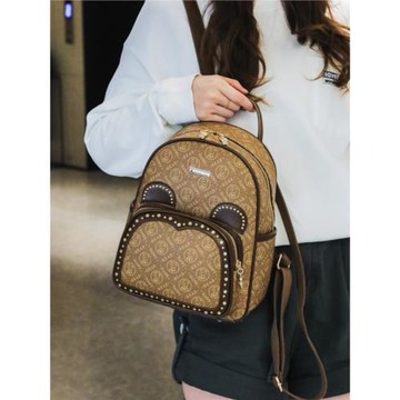 雙肩包女包2026新款韓版時尚百搭大容量學生書包休閑簡約旅行背包