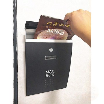 👍折上再折👍包郵 高檔鐵藝歐式信報箱 郵箱意見箱 室外壁掛防雨防水