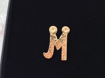 定做 ☆ 1 個字符首字母別針