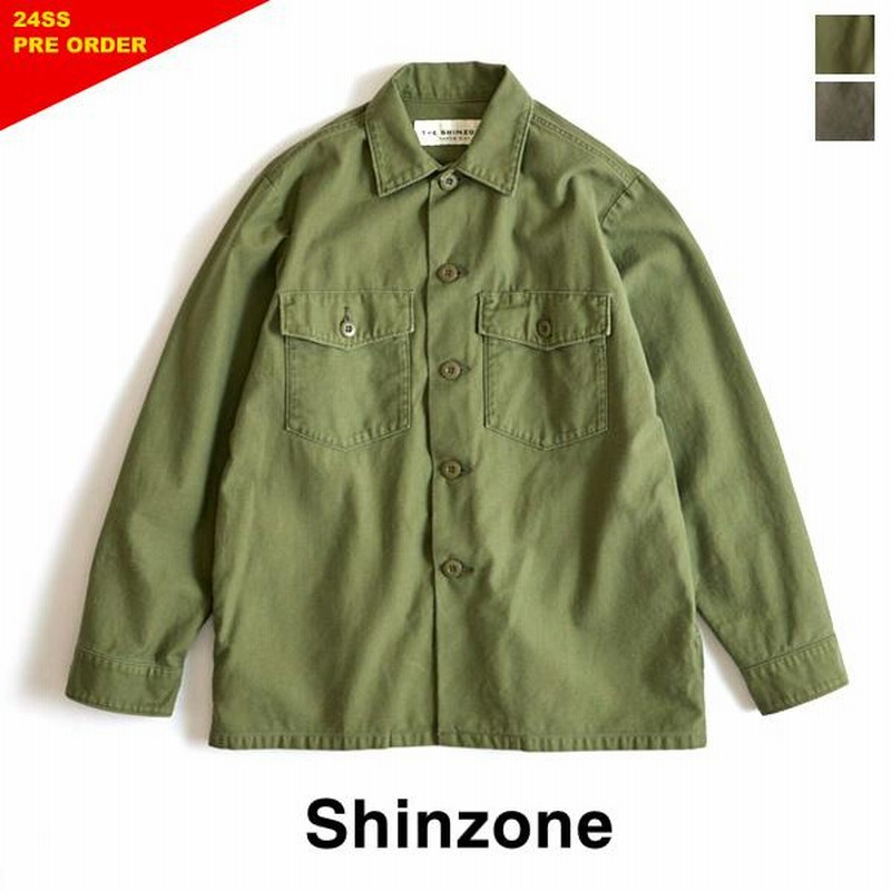 THE SHINZONE シンゾーン UTILITY SHIRTS ユーティリティシャツ 