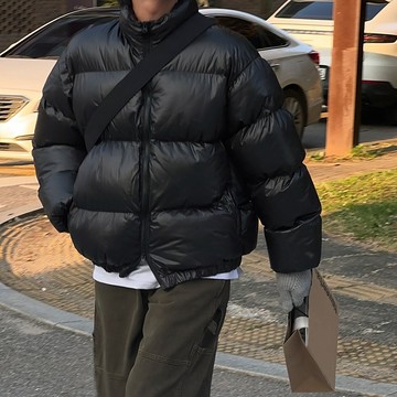 正韓輕盈尼龍立領雙拉鍊羽絨外套 4色 YUPPIE 現貨優惠商品